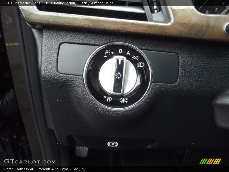 Black / Almond Beige 2010 Mercedes-Benz E 350 4Matic Sedan