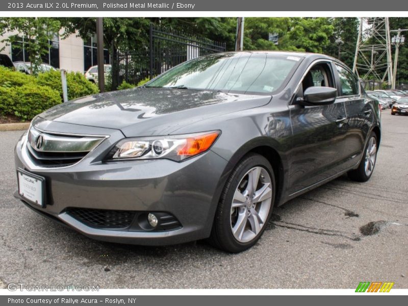 Polished Metal Metallic / Ebony 2013 Acura ILX 2.0L Premium