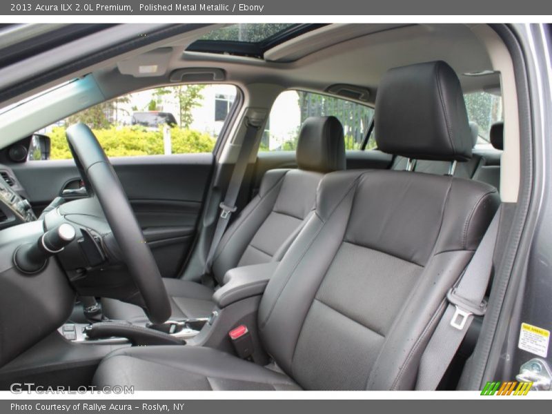Polished Metal Metallic / Ebony 2013 Acura ILX 2.0L Premium