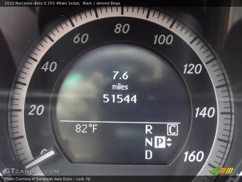 Black / Almond Beige 2010 Mercedes-Benz E 350 4Matic Sedan