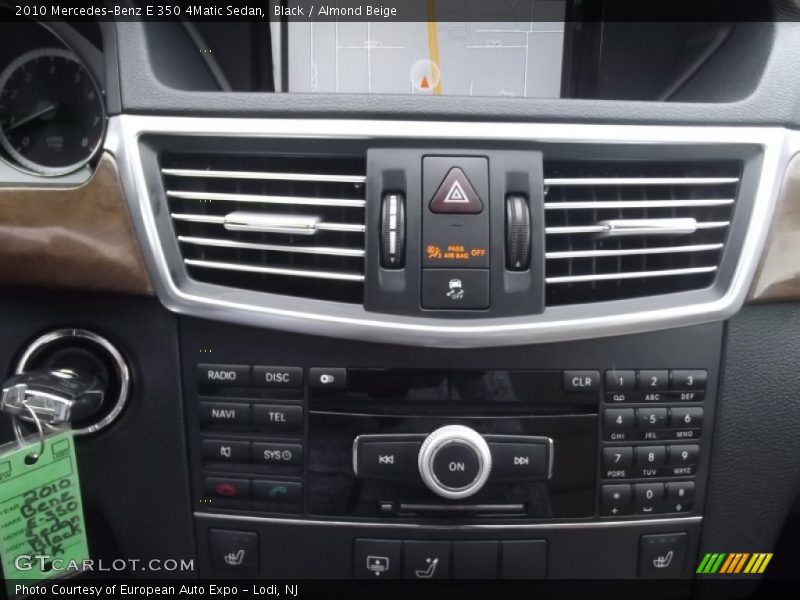 Black / Almond Beige 2010 Mercedes-Benz E 350 4Matic Sedan