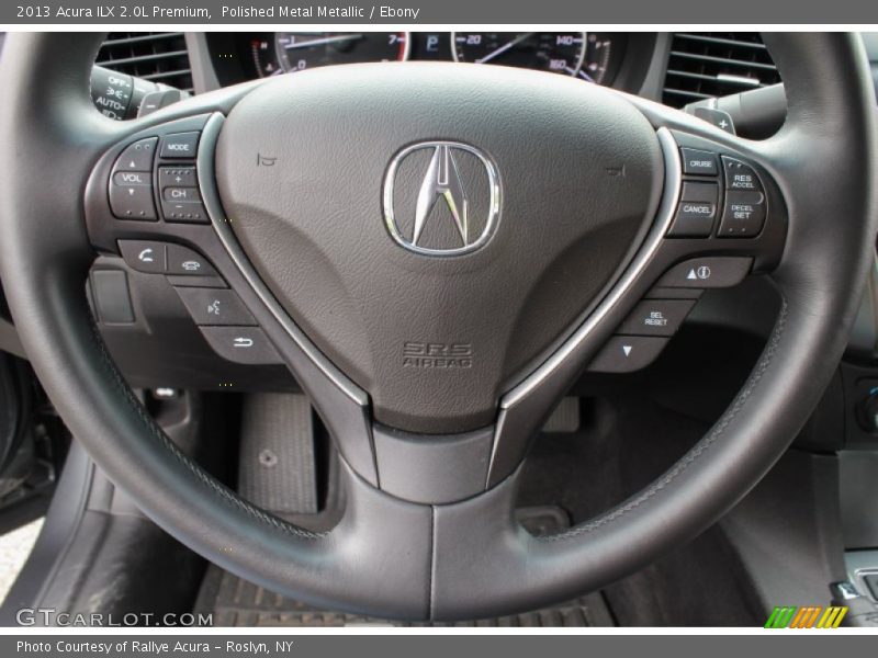 Polished Metal Metallic / Ebony 2013 Acura ILX 2.0L Premium