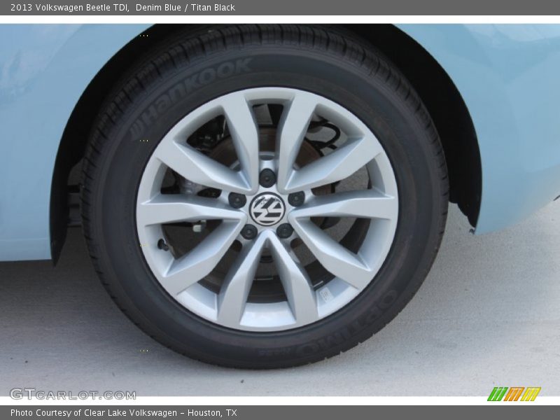 Denim Blue / Titan Black 2013 Volkswagen Beetle TDI