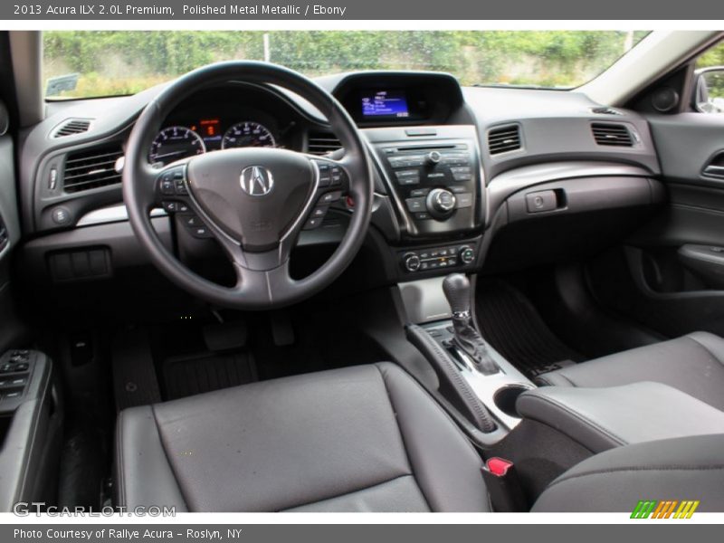 Polished Metal Metallic / Ebony 2013 Acura ILX 2.0L Premium
