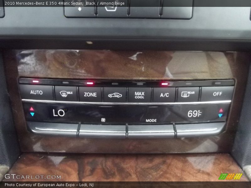 Black / Almond Beige 2010 Mercedes-Benz E 350 4Matic Sedan