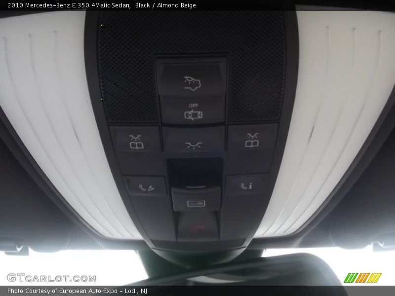 Black / Almond Beige 2010 Mercedes-Benz E 350 4Matic Sedan