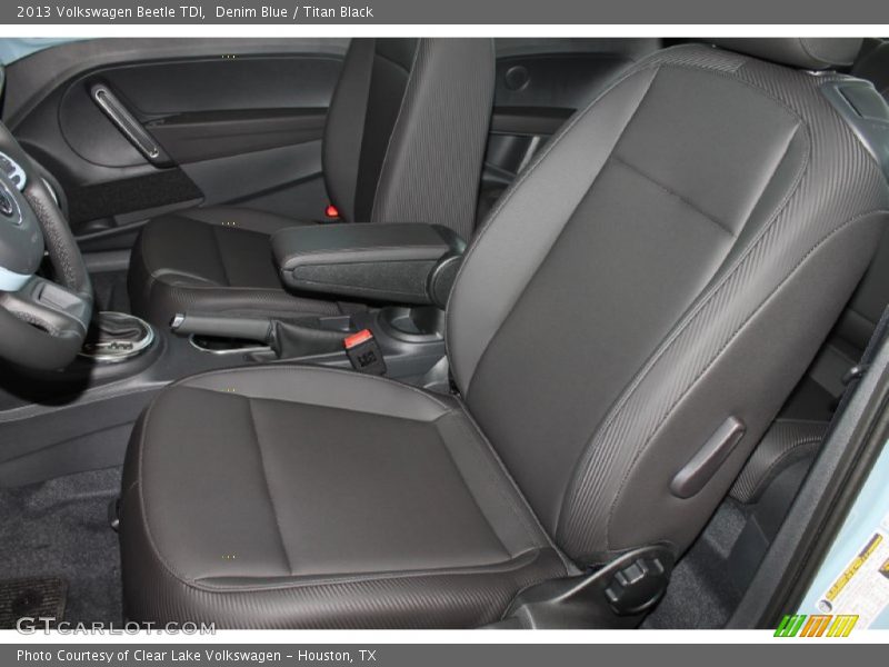Denim Blue / Titan Black 2013 Volkswagen Beetle TDI