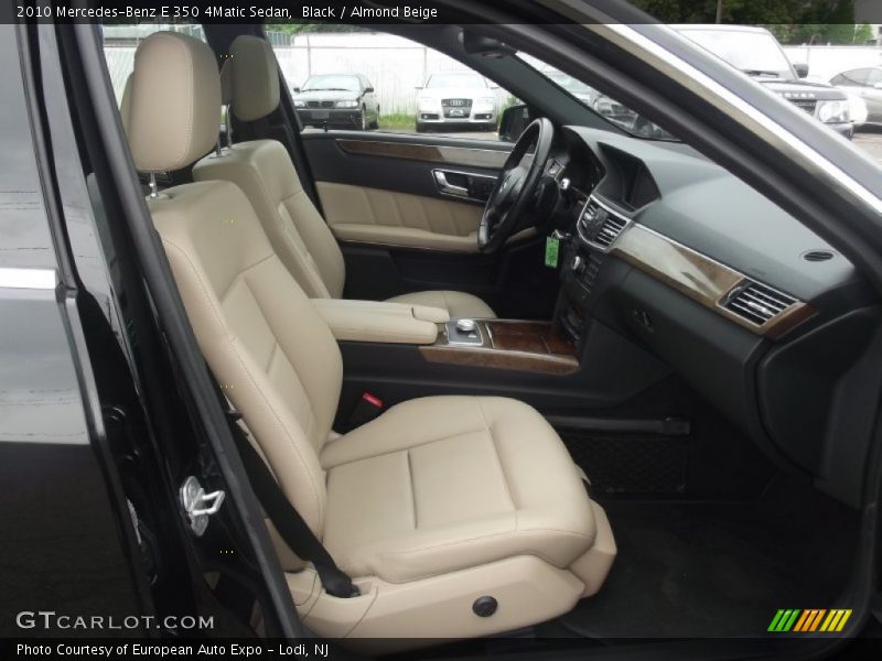 Black / Almond Beige 2010 Mercedes-Benz E 350 4Matic Sedan
