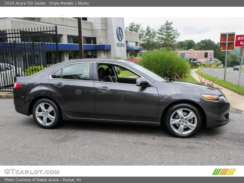 Grigio Metallic / Ebony 2010 Acura TSX Sedan