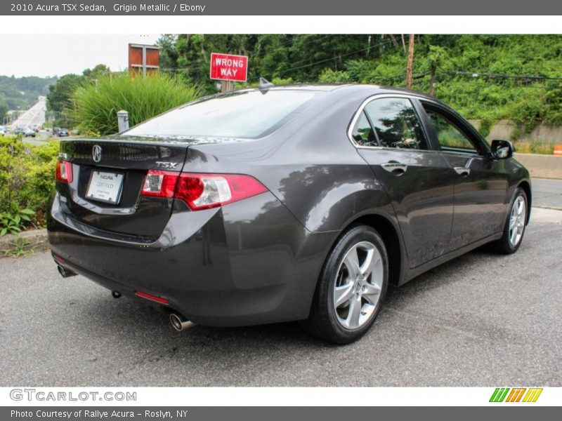 Grigio Metallic / Ebony 2010 Acura TSX Sedan