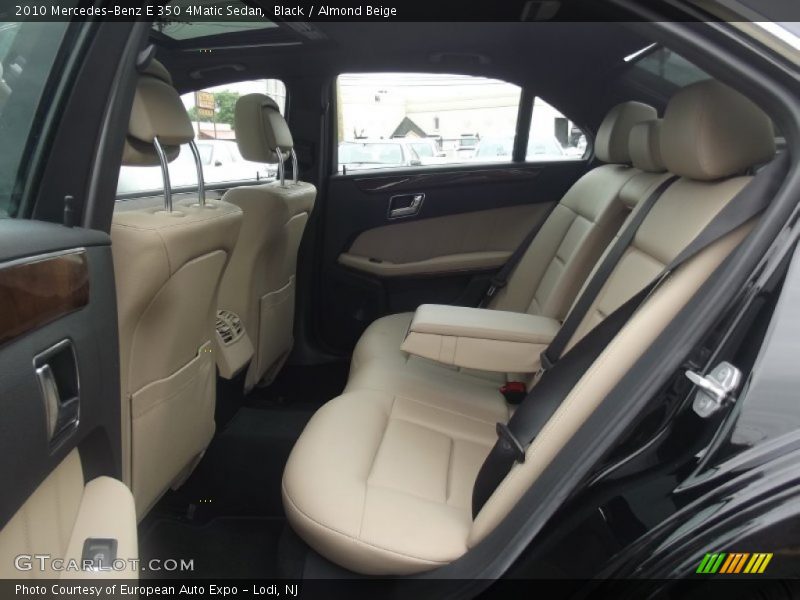 Black / Almond Beige 2010 Mercedes-Benz E 350 4Matic Sedan