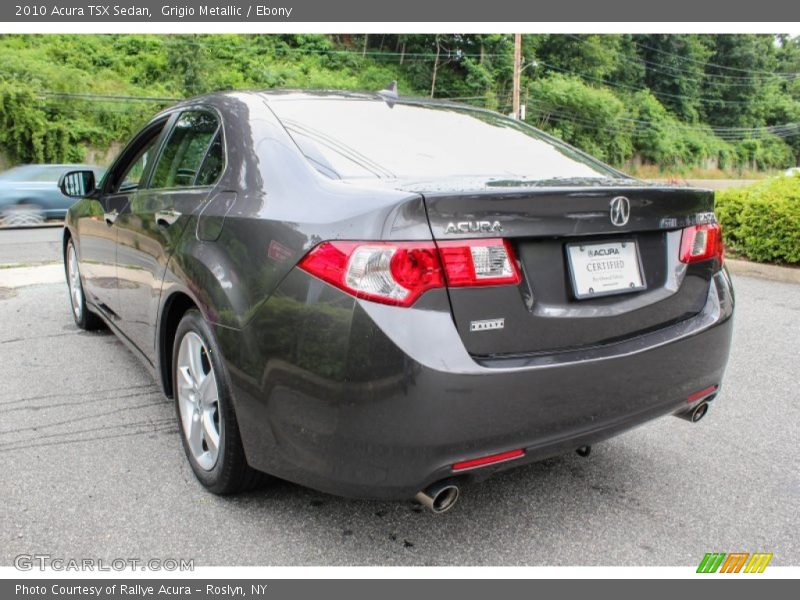Grigio Metallic / Ebony 2010 Acura TSX Sedan