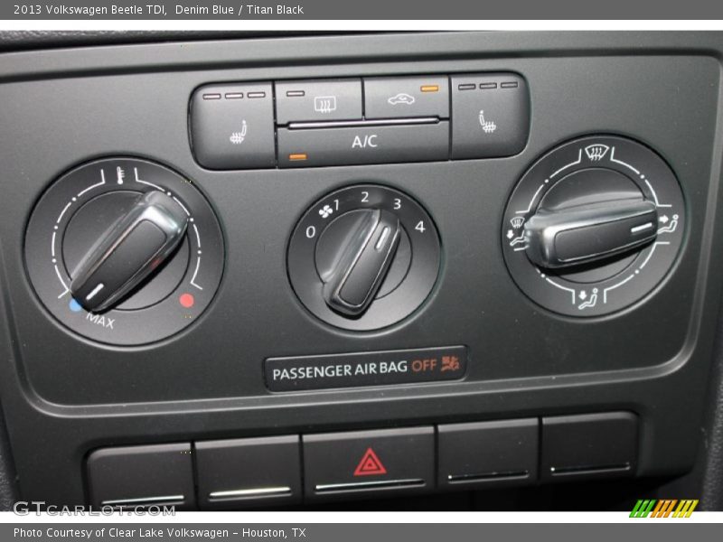 Denim Blue / Titan Black 2013 Volkswagen Beetle TDI