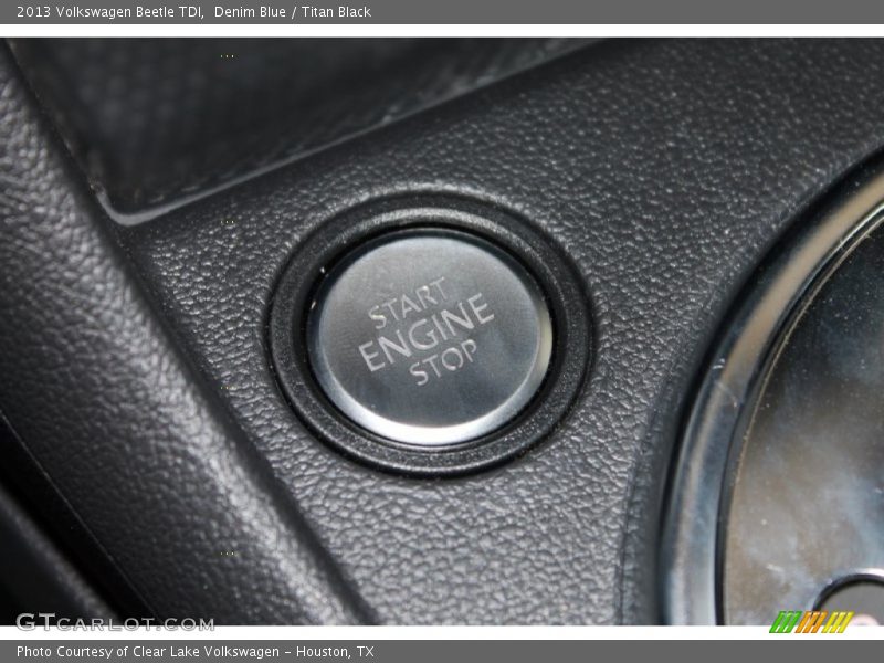 Denim Blue / Titan Black 2013 Volkswagen Beetle TDI