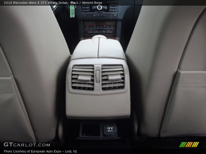 Black / Almond Beige 2010 Mercedes-Benz E 350 4Matic Sedan