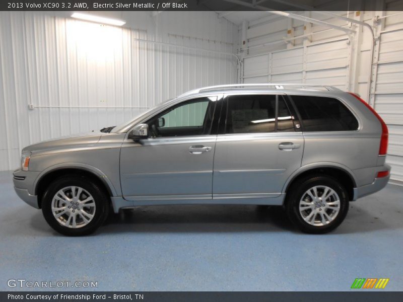 Electric Silver Metallic / Off Black 2013 Volvo XC90 3.2 AWD