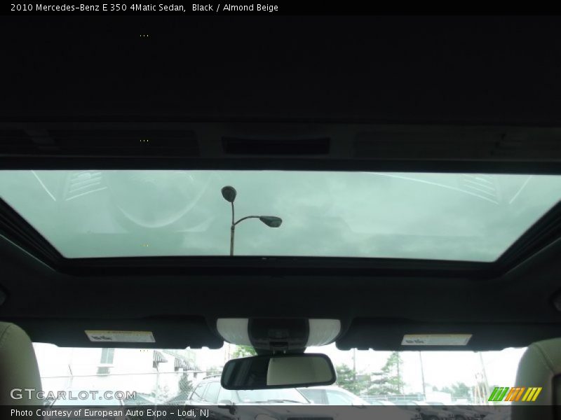 Black / Almond Beige 2010 Mercedes-Benz E 350 4Matic Sedan