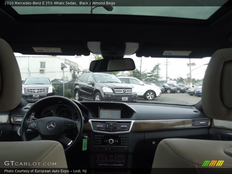 Black / Almond Beige 2010 Mercedes-Benz E 350 4Matic Sedan