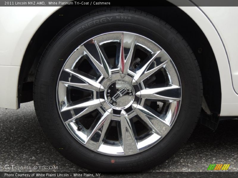 White Platinum Tri-Coat / Cashmere 2011 Lincoln MKZ AWD