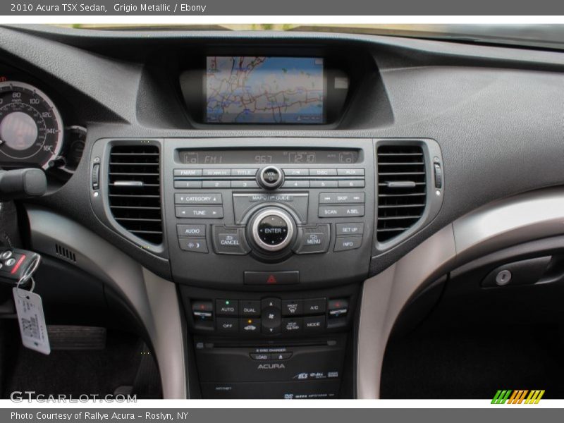 Grigio Metallic / Ebony 2010 Acura TSX Sedan