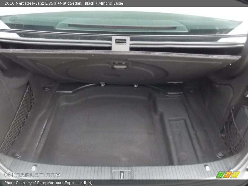 Black / Almond Beige 2010 Mercedes-Benz E 350 4Matic Sedan