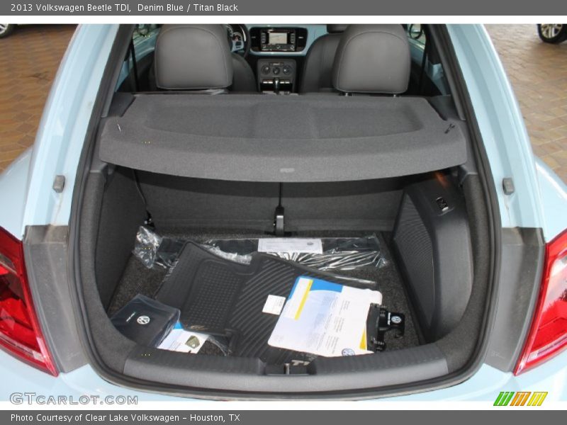 Denim Blue / Titan Black 2013 Volkswagen Beetle TDI