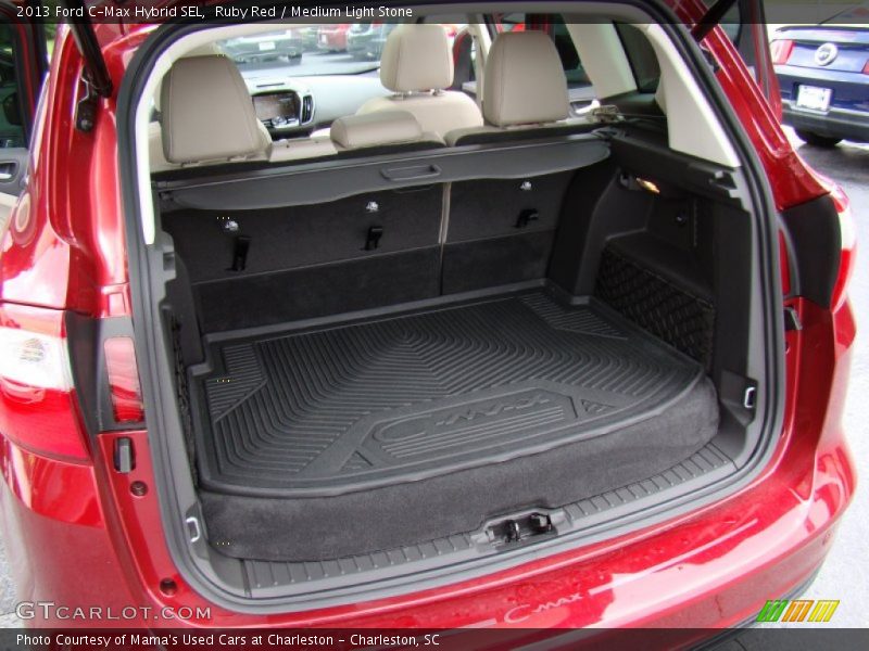Ruby Red / Medium Light Stone 2013 Ford C-Max Hybrid SEL