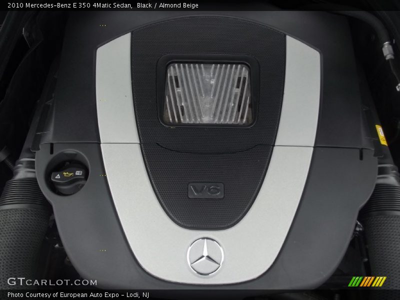 Black / Almond Beige 2010 Mercedes-Benz E 350 4Matic Sedan