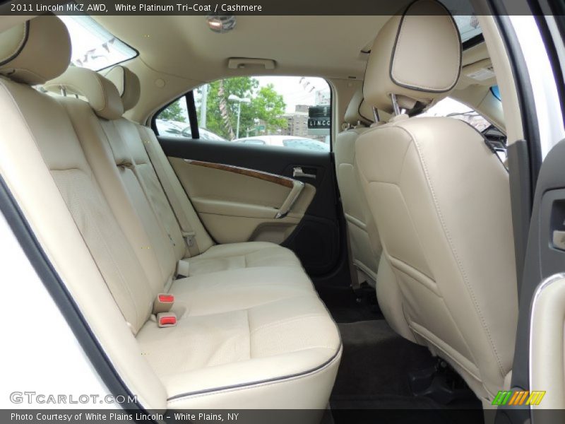 White Platinum Tri-Coat / Cashmere 2011 Lincoln MKZ AWD