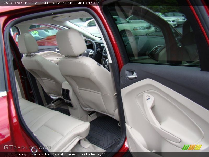 Ruby Red / Medium Light Stone 2013 Ford C-Max Hybrid SEL