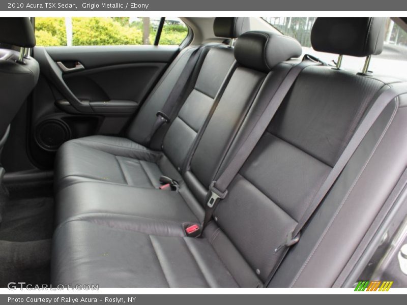 Grigio Metallic / Ebony 2010 Acura TSX Sedan