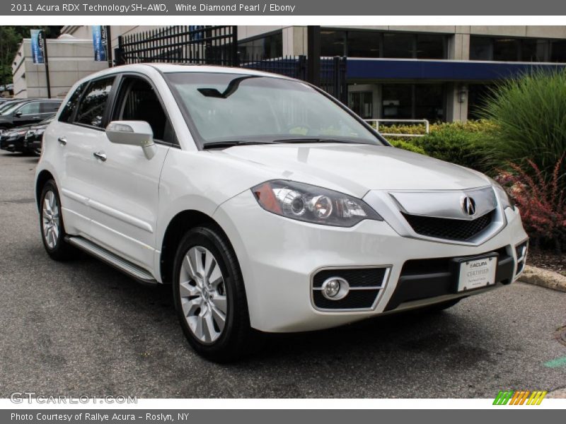 White Diamond Pearl / Ebony 2011 Acura RDX Technology SH-AWD