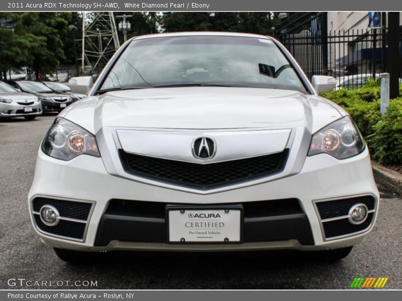 White Diamond Pearl / Ebony 2011 Acura RDX Technology SH-AWD