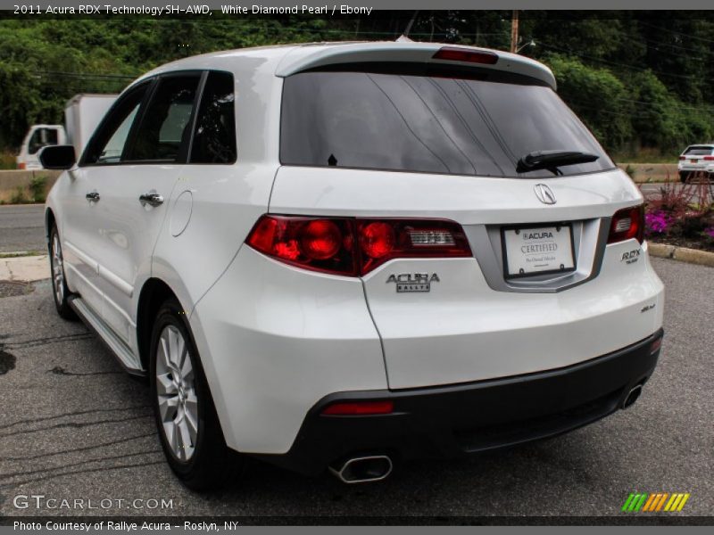 White Diamond Pearl / Ebony 2011 Acura RDX Technology SH-AWD