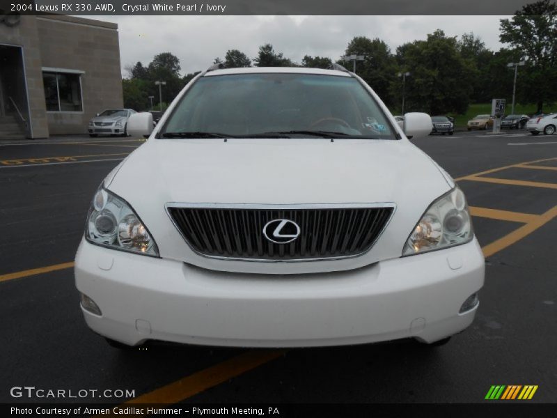 Crystal White Pearl / Ivory 2004 Lexus RX 330 AWD