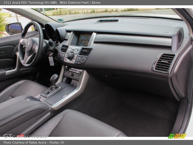 White Diamond Pearl / Ebony 2011 Acura RDX Technology SH-AWD
