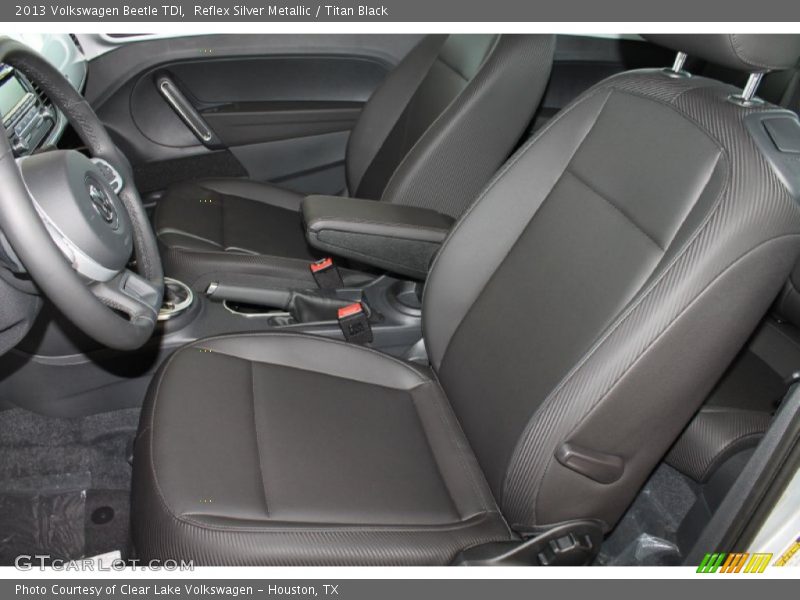 Reflex Silver Metallic / Titan Black 2013 Volkswagen Beetle TDI