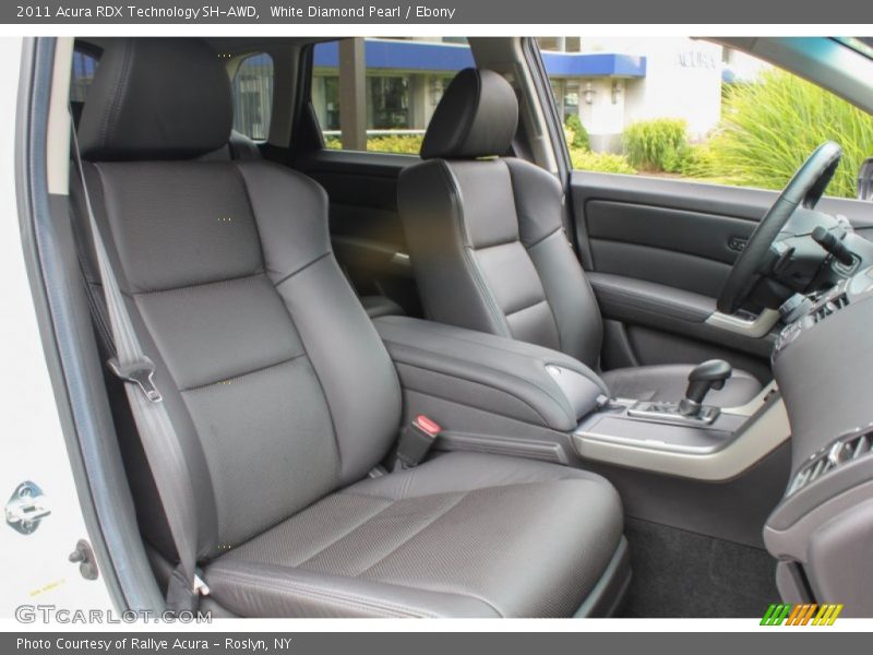 White Diamond Pearl / Ebony 2011 Acura RDX Technology SH-AWD
