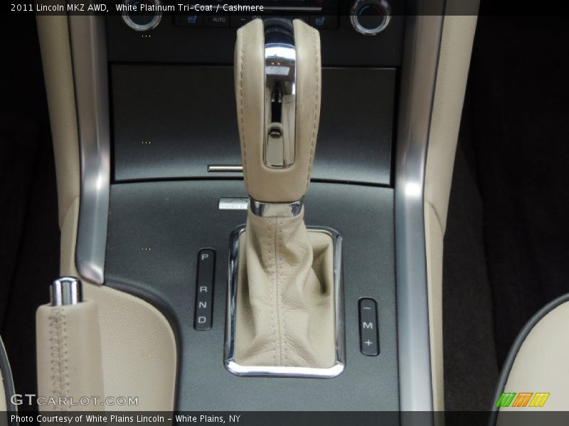 White Platinum Tri-Coat / Cashmere 2011 Lincoln MKZ AWD