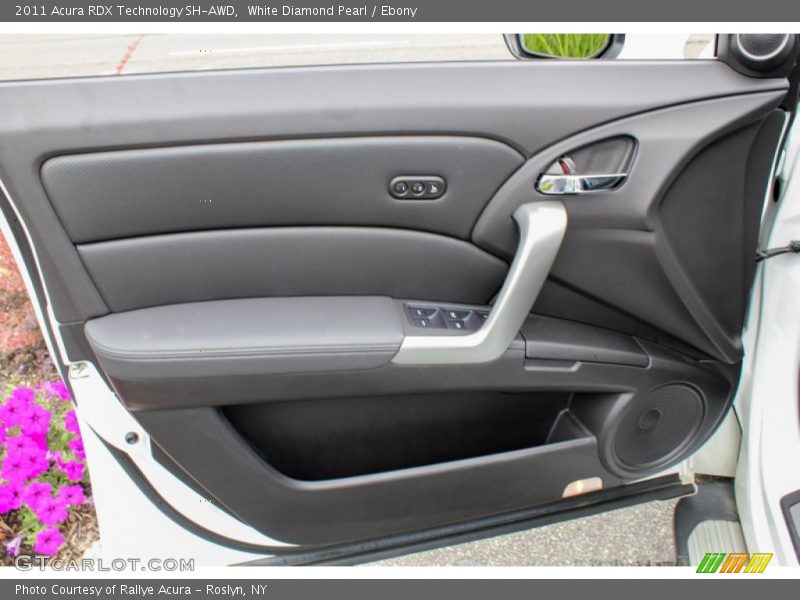 White Diamond Pearl / Ebony 2011 Acura RDX Technology SH-AWD