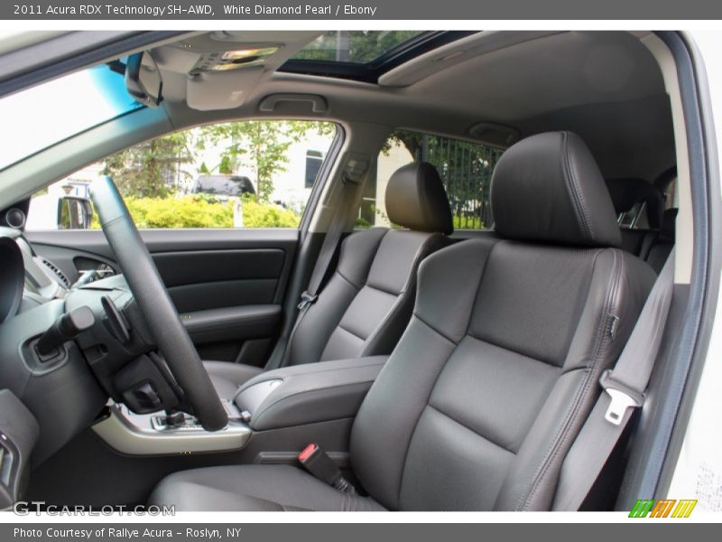 White Diamond Pearl / Ebony 2011 Acura RDX Technology SH-AWD