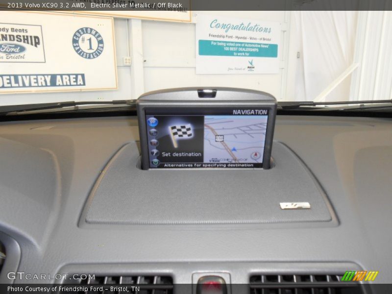 Electric Silver Metallic / Off Black 2013 Volvo XC90 3.2 AWD