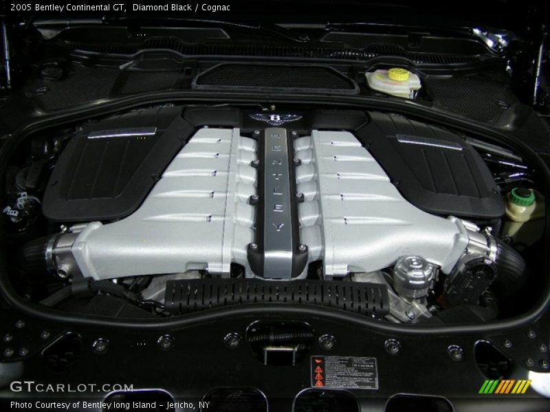 Diamond Black / Cognac 2005 Bentley Continental GT