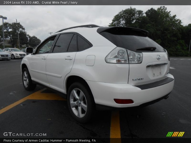 Crystal White Pearl / Ivory 2004 Lexus RX 330 AWD