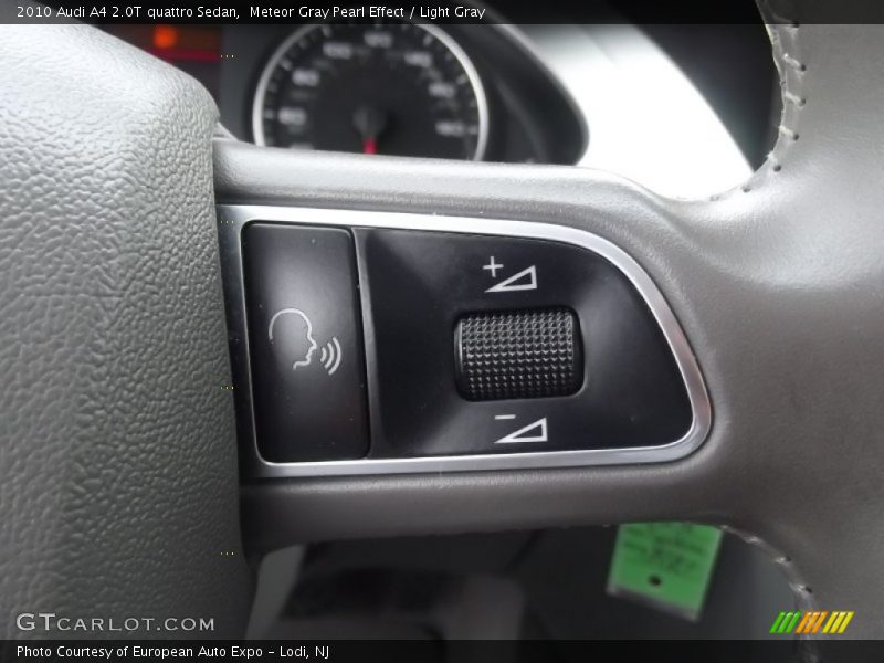Controls of 2010 A4 2.0T quattro Sedan