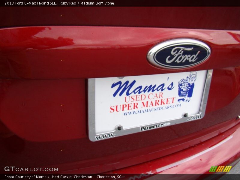 Ruby Red / Medium Light Stone 2013 Ford C-Max Hybrid SEL