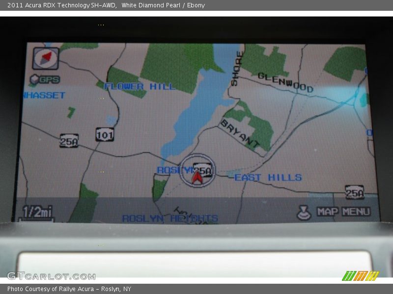 White Diamond Pearl / Ebony 2011 Acura RDX Technology SH-AWD