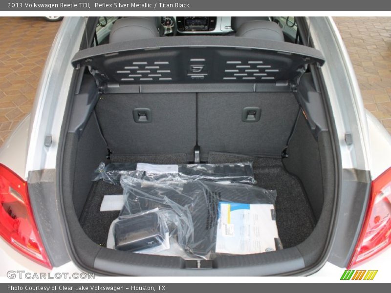 Reflex Silver Metallic / Titan Black 2013 Volkswagen Beetle TDI