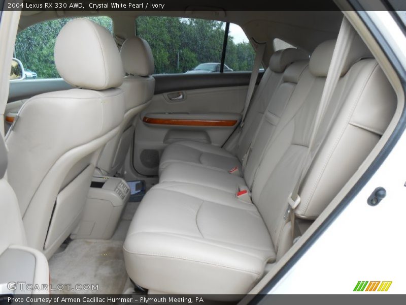 Crystal White Pearl / Ivory 2004 Lexus RX 330 AWD