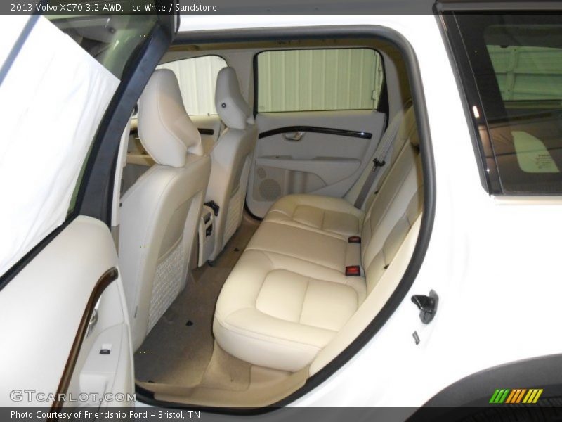 Rear Seat of 2013 XC70 3.2 AWD